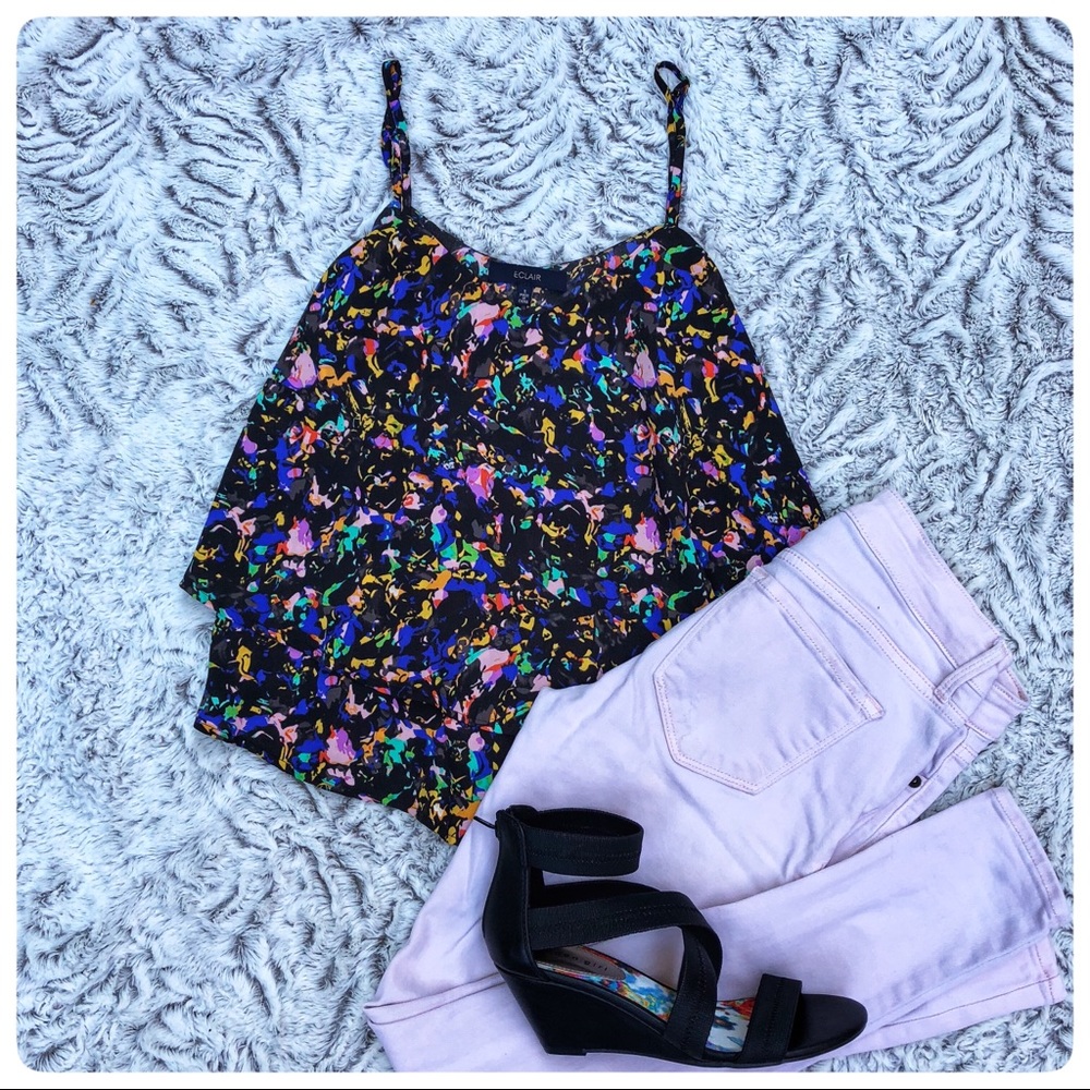 Cute Eclair Tiered Cami